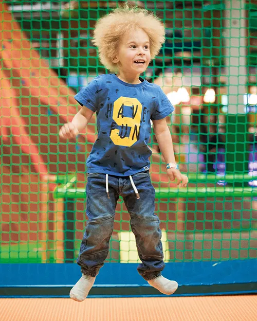 Trampolines for jumping to heights